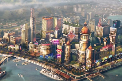 2013 SimCity Game Concept Art Wallpapers