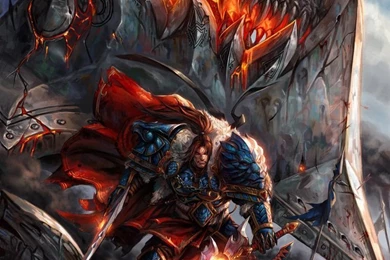 Varian Wrynn Vs Deathwing By SiaKim On DeviantArt