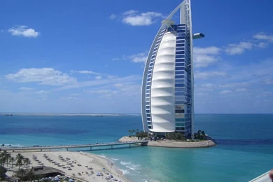 Burj Al Arab Dubai Famous Hotel & Tall Building   Wallpapers
