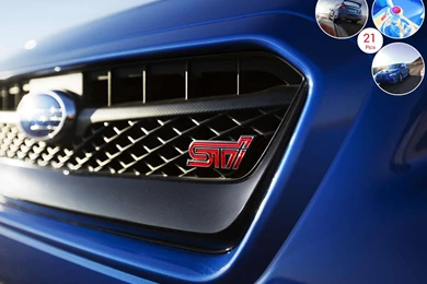 2015 Subaru WRX STI   Grill