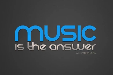 1366x768 Music Is The Answer Wallpaper, Music And Dance Wallpapers