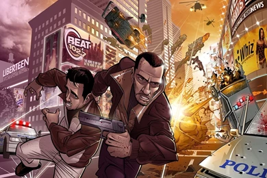 Grand Theft Auto Iv Niko Bellic Patrick Brown Digital Art Video ...