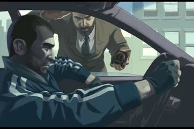 Papel De Parede GTA IV Grand Theft Auto 4 Nico Bellic