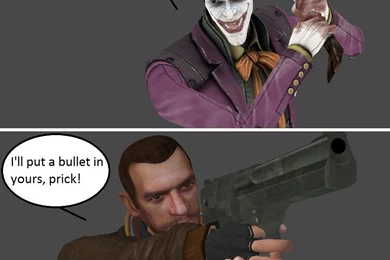 Injustice: The Joker Vs Niko Bellic By XXTrettaXx On DeviantArt