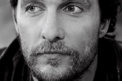 Download Matthew McConaughey Black & White Portrait HD Wallpapers ...