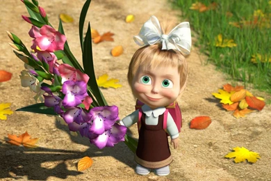 Masha And Bear Cartoon Full HD Image Wallpapers For Mac   Cartoons ...