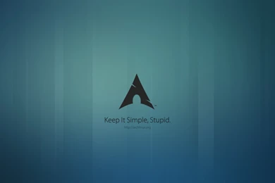 Arch Linux   KISS By Abhinandh On DeviantArt