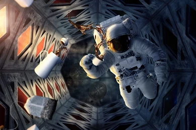 Fun HD Wallpapers Astronaut On Moon   Pics About Space