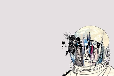 Rainbow Astronaut Wallpapers   Pics About Space