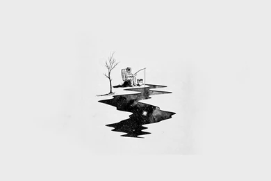 Fishing Astronaut Wallpapers   Free Wide HD Wallpapers