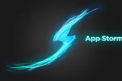 App Storm Apple Blue Neon Wallpapers Free Desktop Backgrounds And ...