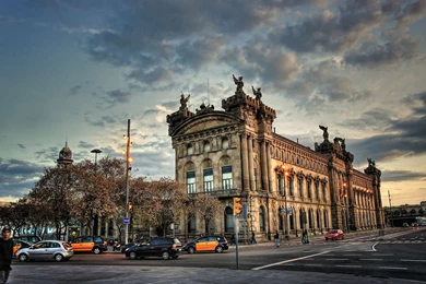 Other Barcelona Cityscape Hdr Spain Buildings Cityscapes ...