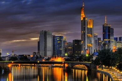 Download Wallpapers 1920x1080 Frankfurt Am Main, Germany, Building ...