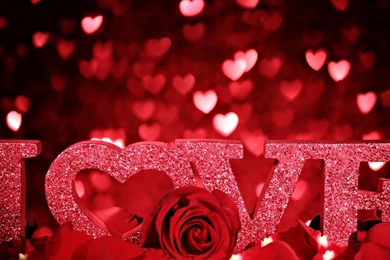 Red Love Valentine Day Wallpapers HD