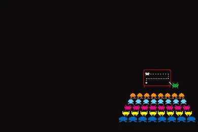 Funny Space Invaders Wallpapers