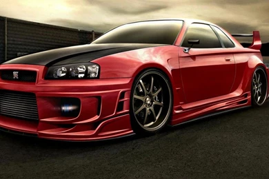 NISSAN SKYLINE R34 WALLPAPER   (