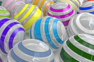 Colorful Spheres Wallpapers   3D Wallpapers