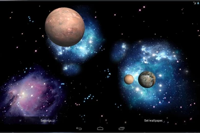 3D Space Live Wallpapers Android Apps And Tests AndroidPIT