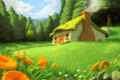 Vilage 3D Home Wallpapers Desktop