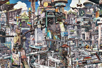 Anime Cityscape Wallpapers