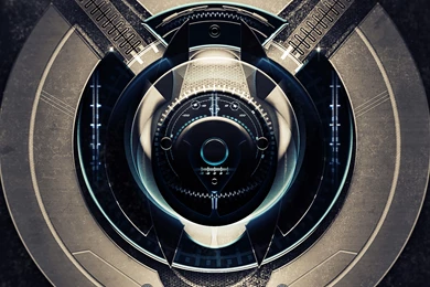 Download Wallpapers 3840x2160 3d, Hi tech, Graphics, Rendering ...