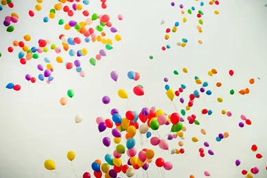 Colorful Balloons HD Desktop Mobile Wallpaper Backgrounds