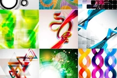 Bright Colorful Abstract Backgrounds Vector   13