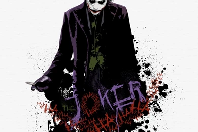 Heath Ledger Joker iPad 3,4 & Air Wallpapers