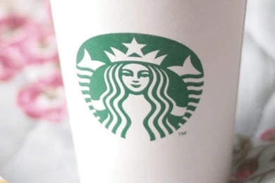 Download Wallpapers 750x1334 Coffee, Starbucks, Book, Bed Linen ...