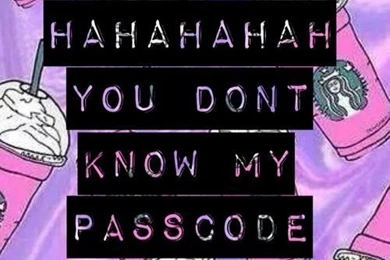 When A People Trying To Open My Iphone....