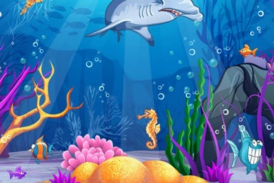 Underwater Backgrounds Clipart