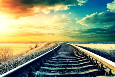 6 Train Track HD Wallpapers