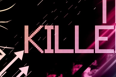 Download Wallpapers 2560x1024 The Killers, Name, Graphics, Arrows ...