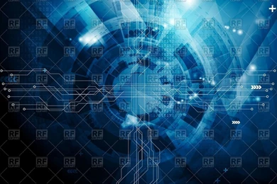 Dark Blue Hi tech Engineering Abstract Background, 46134 ...