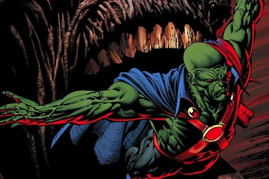 Comic Wallpapers: Martian Manhunter Comic Wallpapers