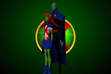 Martian Manhunter And Miss Martian By Butters101 On DeviantArt