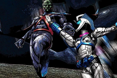 MARTIAN MANHUNTER Superhero D c Dc comics Alien Sci fi Wallpapers ...