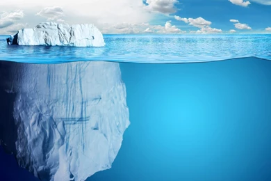 Download HD Ocean Floating Iceberg Wallpapers