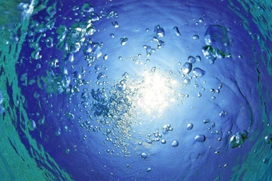 Nature Bubbles Sea Water Wallpapers