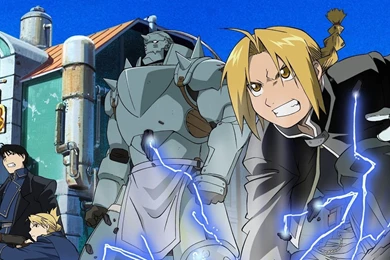 Download Wallpapers 2560x1024 Anime Robot, Alphonse And Edward ...