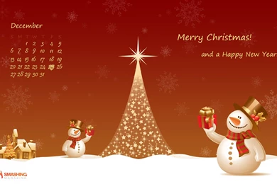 Download Christmas Snowman Desktop Wallpapers