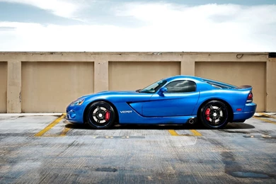 Dodge Viper Blue   Free Car Wallpapers HD