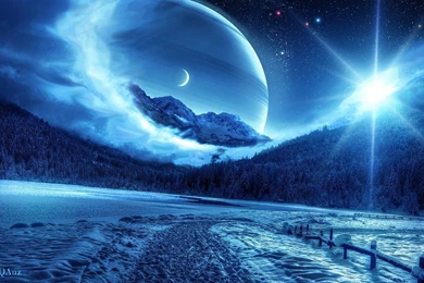 Pictures Of Beautiful Creative Design, Forest, Winter, Planet ...