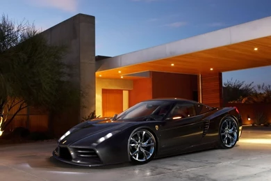 2015 Ferrari Enzo Black Wallpapers Full HD