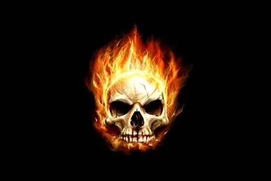 Fire Skulls Wallpapers