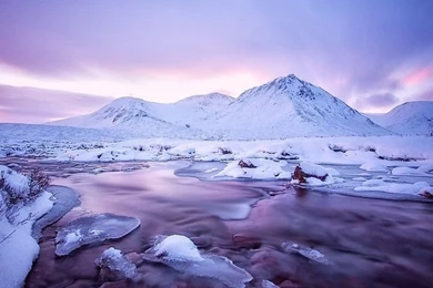 Surreal Winter Landscape Ultra HD Wallpapers Free Desktop ...