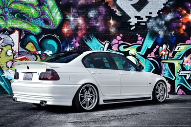 Download Wallpapers Car, Tuning, BMW, Graffiti Free Desktop. Part ...