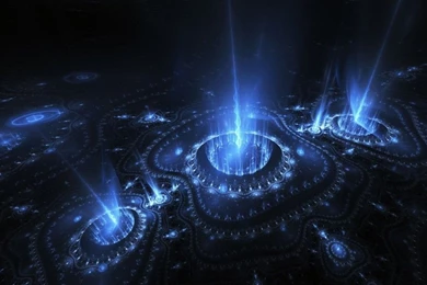 Wallpapers Fractal, Abstract, Neon, Light