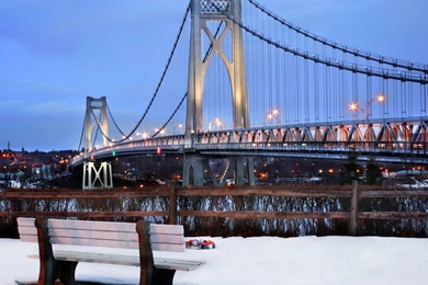 Download Wallpapers 1280x1024 Mid Hudson Bridge, New York, Nyc, Usa ...