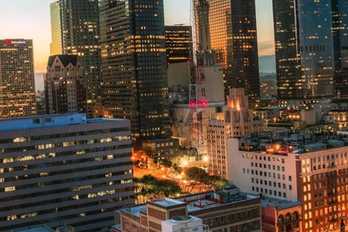 Panorama Of Los Angeles Wallpapers For Samsung Galaxy S6 – WallpapersIQ